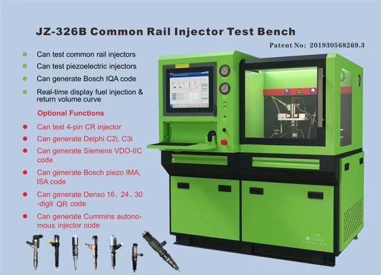 Common Rail Injector Generating Code Machine Testing Equipment Test Bench JZ-326B