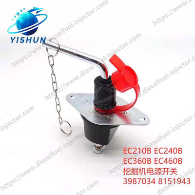 High Quality Baterry Main Switch 8151943 17418494 3987034 For A25F A30F EC210D EC350D EC750D
