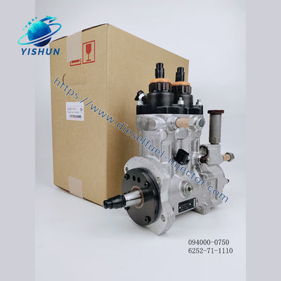 0940000750 Máy bơm phun đường sắt chung 094000-0750 6252-71-1110 Đối với SAA6D125E